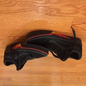 Vans Flame wall black sneakers